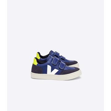 Blue Kids' Veja V-12 CHROMEFREE Shoes | AU 746XYU